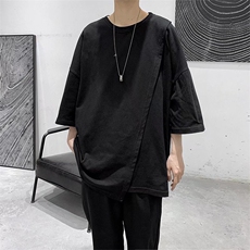 男圆领T恤宽松短袖T00101P26，男装T恤，星座1116-2