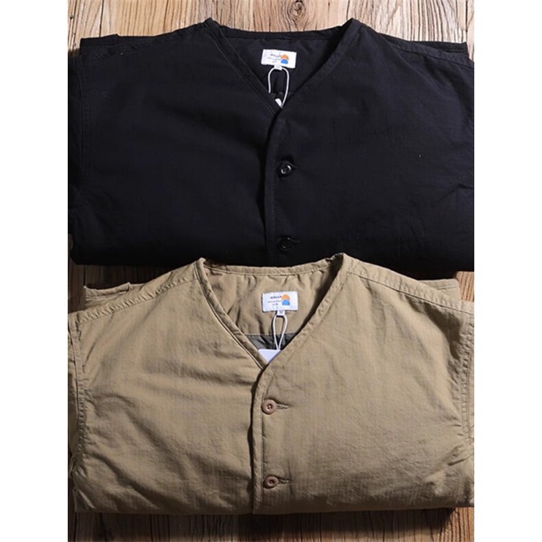 1506-1/M99341/P72日系复古无领棉服男冬季菱形格户外运动夹克,男装夹克,星座1506-1