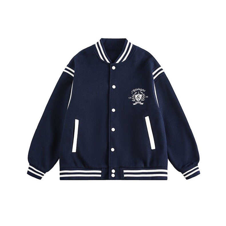 2025秋龙凤呢620G绣花棒球服外套--5553,女装短外套,电商S012（CATTEE）