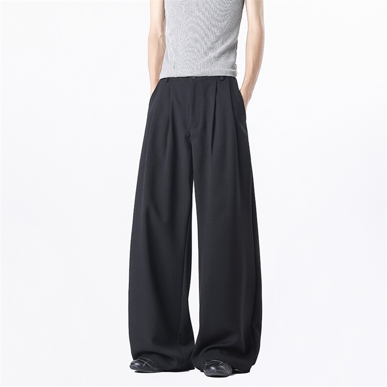 B258-F25018-P50控88抖音品质休闲西裤80%涤纶17%人棉3%氨纶，男装西裤，电商B258