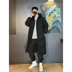 203-6MY8818P78～超长款过膝棉服中戏面包服外套，男装棉衣，星座203-6(原电商259)