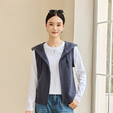 2025年秋季女士马甲潮流时尚，女装羊绒衫，仙姿羊绒