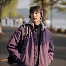1506A/GA2380/P36自家图棉衣外套红色紫色1，男装棉衣，星座1506A