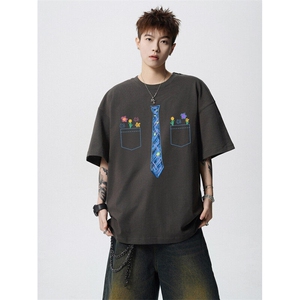 240g美式重磅短袖T恤 FSDX247 M-5XL 特批25无差价控48图片