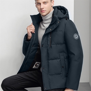 冬装明星同款加厚保暖户外锁温离子白鸭绒羽绒服外套男2410-P140，男装羽绒服，星座1210B