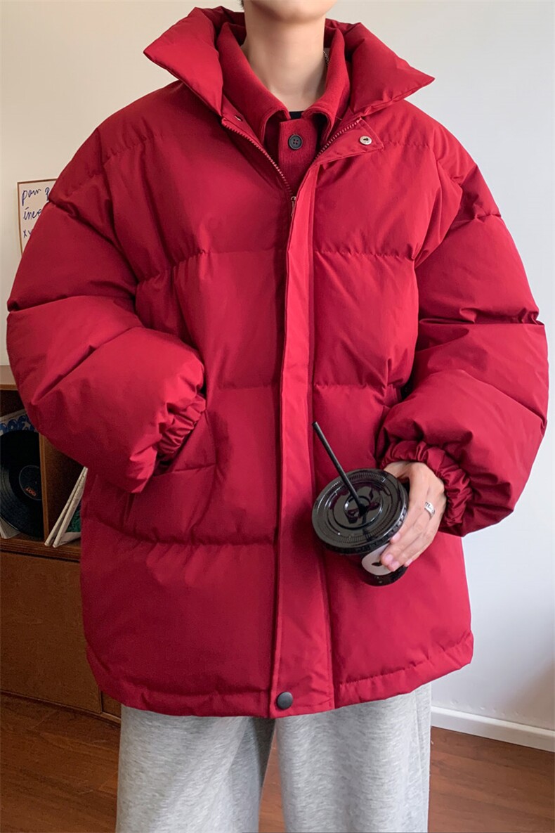 ！2024冬季新款假两件棉衣百搭加厚保暖棉服外套MY1248特P85,男装棉衣,电商B220