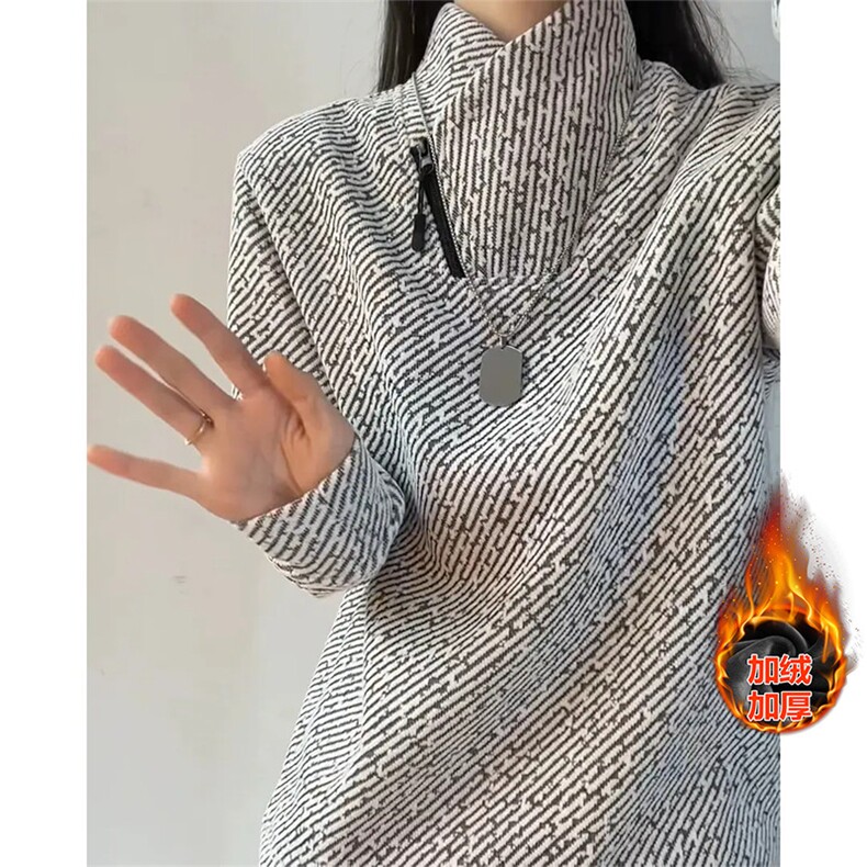 WY860R-P35常规30原版现货有量来谈！条纹交叉V领卫衣男款秋，男装卫衣，星座215-1