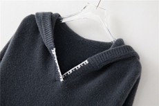 2025年秋季时尚百搭通勤简约休闲五针加厚帽衫，女装羊绒衫，轩妮羊绒