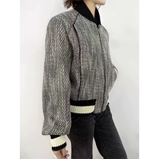 男廓形夹克加厚保暖棉服个性美潮外套宽松百搭飞行服HHT159P84，男装夹克，星座1013-5