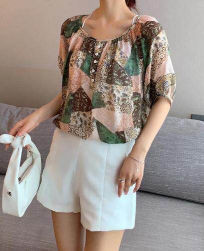 花色小衫，女装，美惠百合