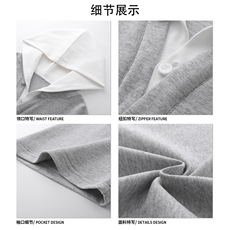 250克高品质面料夏季新款高级感连帽T恤流行复古上衣HY733P45控78，男装T恤，电商A102B