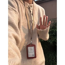 覆古纯色亨利领毛衣女男秋冬慵懒风套头针织衫重磅高级感内搭线衣，男装针织衫/毛衣，星座506A