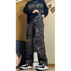 美式显瘦街头迷彩工装裤秋2025新款小个子hiphop登山裤子GJ229P45，男装工装外套，电商D256-3(原A064-3)