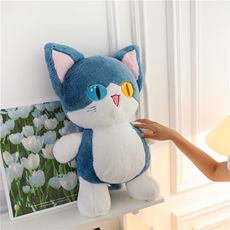 乐迪毛绒玩具 猫鲨公仔