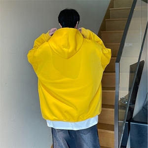 A450-WY7766-P85控129 美式复古印花连帽卫衣宽松男女同款图片