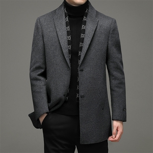 CSYM90057钱塘2020-2中年男士时尚休闲简约冬季厚款西服P290图片