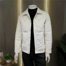 简约立领棉衣男冬季保暖防寒高品质加厚帅气棉服外套S9910，男装棉衣，星座310B-3