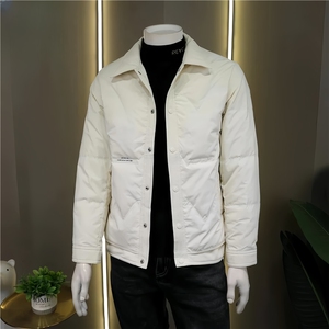 简约立领棉衣男冬季保暖防寒高品质加厚帅气棉服外套S9910图片
