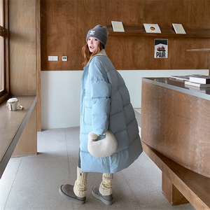 2025年冬季新品韩系拼接羽绒服P210K315现--货图片