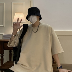 麂皮绒短袖t恤男大码半袖男JD82099-P25，男装T恤，电商A040