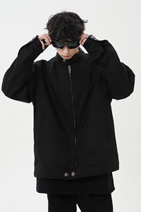 春季新款港风美式提花刺绣痞帅立领夹克男 XZ213-JK1000-P88控118图片