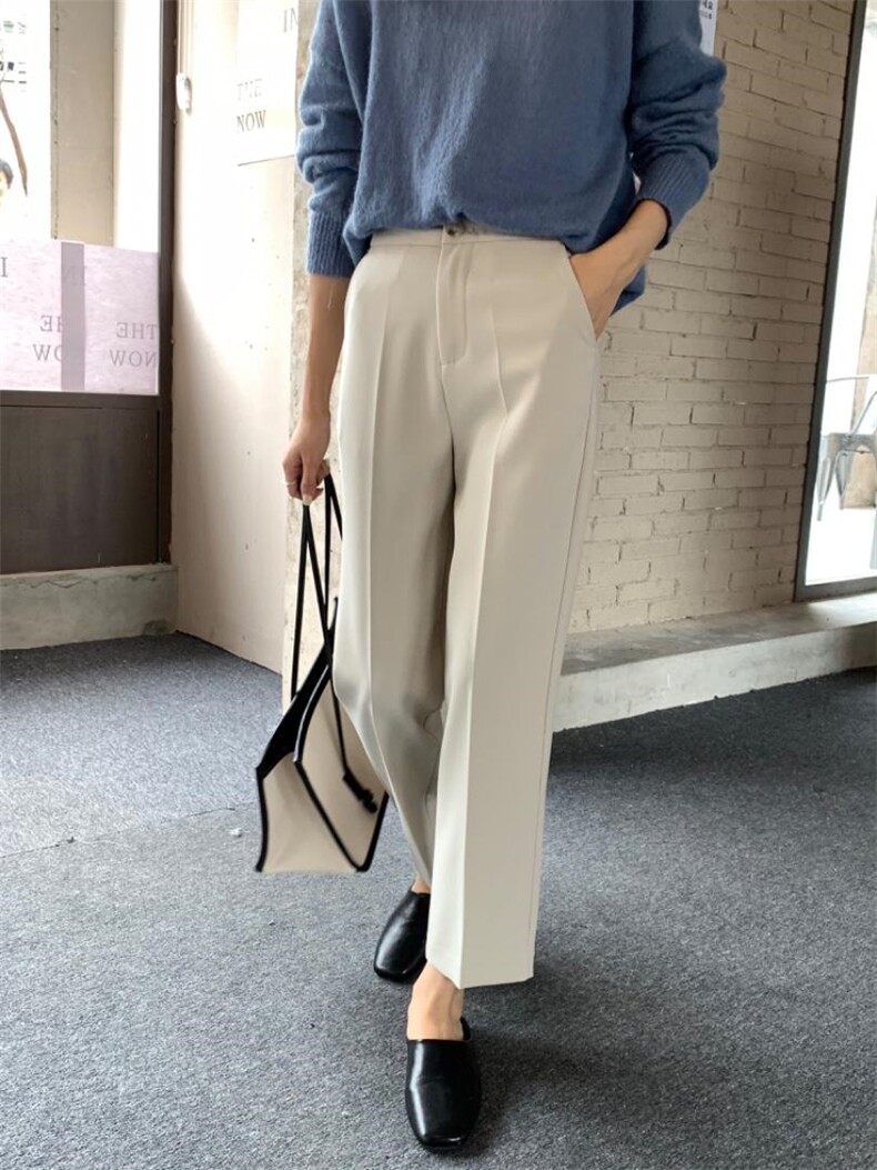 〖现货〗秋冬新款韩版西装裤，女装休闲裤，炽元素