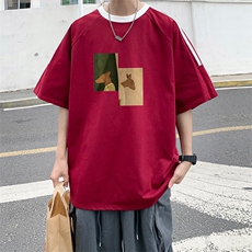 酒红色
