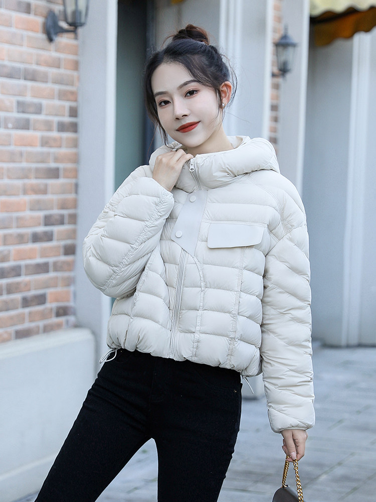 现货！2024秋冬新款休闲短款羽绒服小个子面包服女装,女装羽绒服,仟媚宠