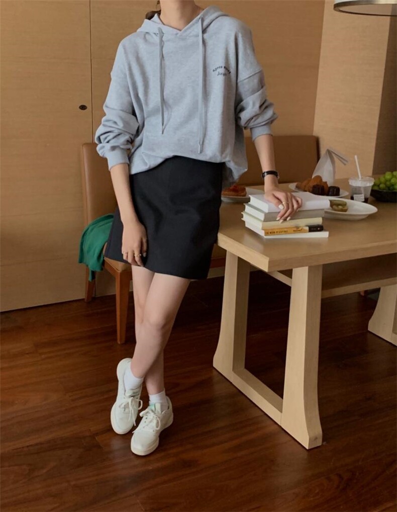 秋冬新款a字半身裙，女装半身裙，炽元素