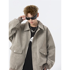 现货三防春秋款男士皮夹克外套JK308P80，男装夹克，星座1904A-1