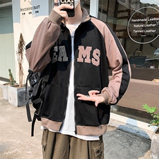 新款棒球服春秋ins潮流街头嘻哈宽松青春休闲夹克上衣W1760-P43，男装夹克，星座512-4