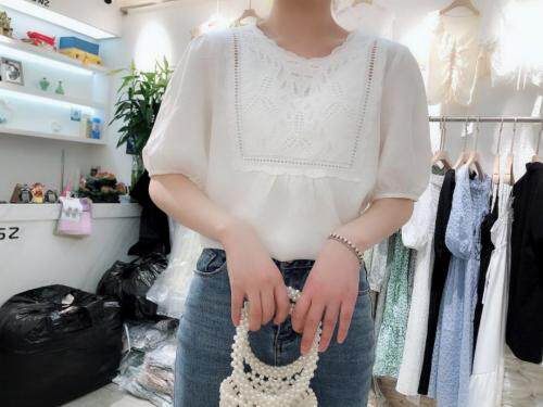 夏季新款短袖上新中，女装，时代公主