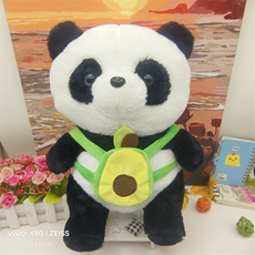 王艳涛毛绒玩具厂 牛油果熊猫