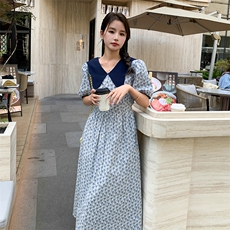 【新款有现货】小众碎花连衣裙82366-P105-K145，女装连衣裙，辉之琳