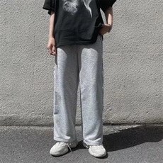 运动裤男直筒反光条九分裤流行潮时尚潮牌休闲裤D1115P30，男装休闲裤，星座1116-2