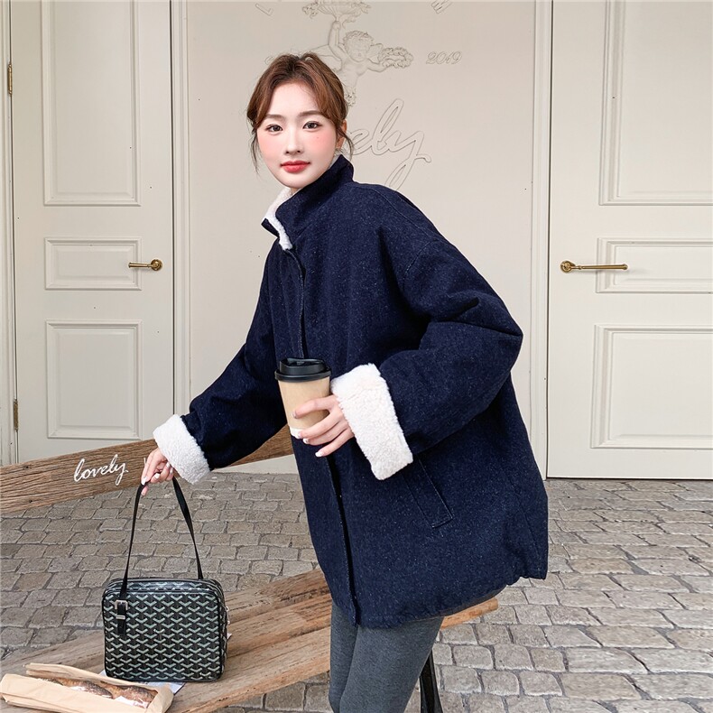 新款《出货》90绒磨毛水洗牛仔2B156-808-P320-K468,女装短外套,2B156