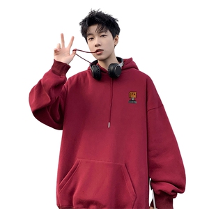 ！连帽圆领卫衣男装港风帽衫男 LM173-P35图片