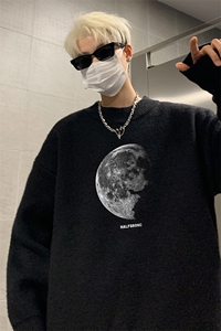 高质量！秋冬季半高领毛衣男士加绒加厚线衣针织衫男DMY532-特P38图片