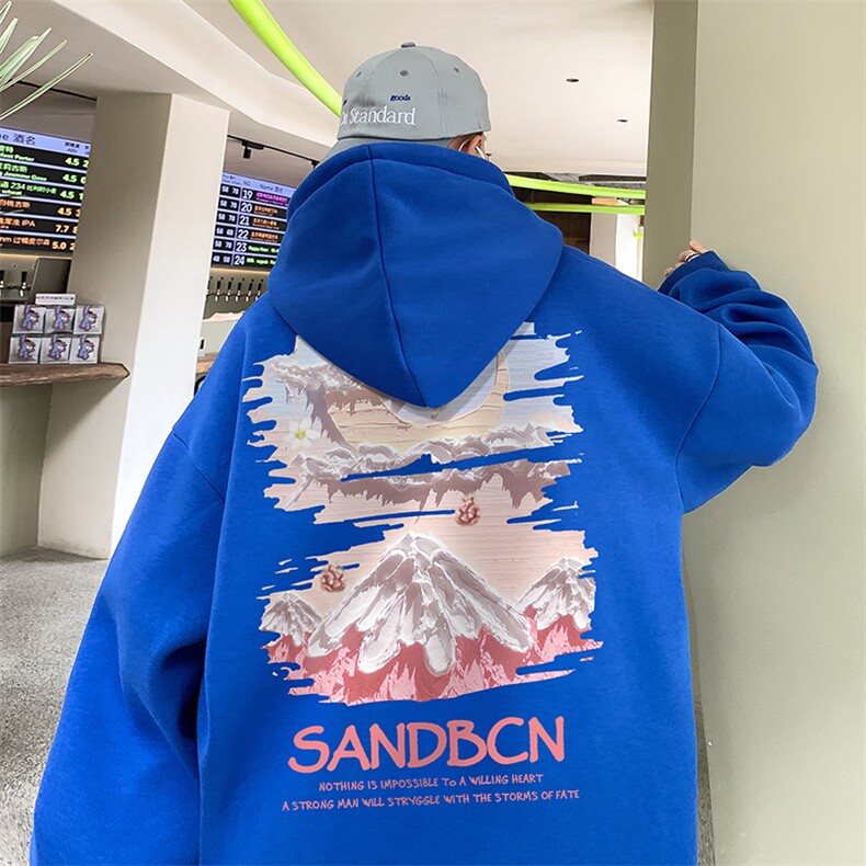 直播360克重磅美式潮牌印花卫衣Y132特P35同步供应华棉品质,男装卫衣,电商A486