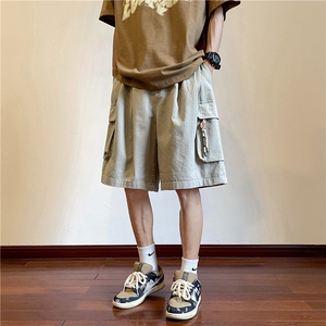 XZ222-1/DK5/P45/控58宽松美式大码休闲短裤
