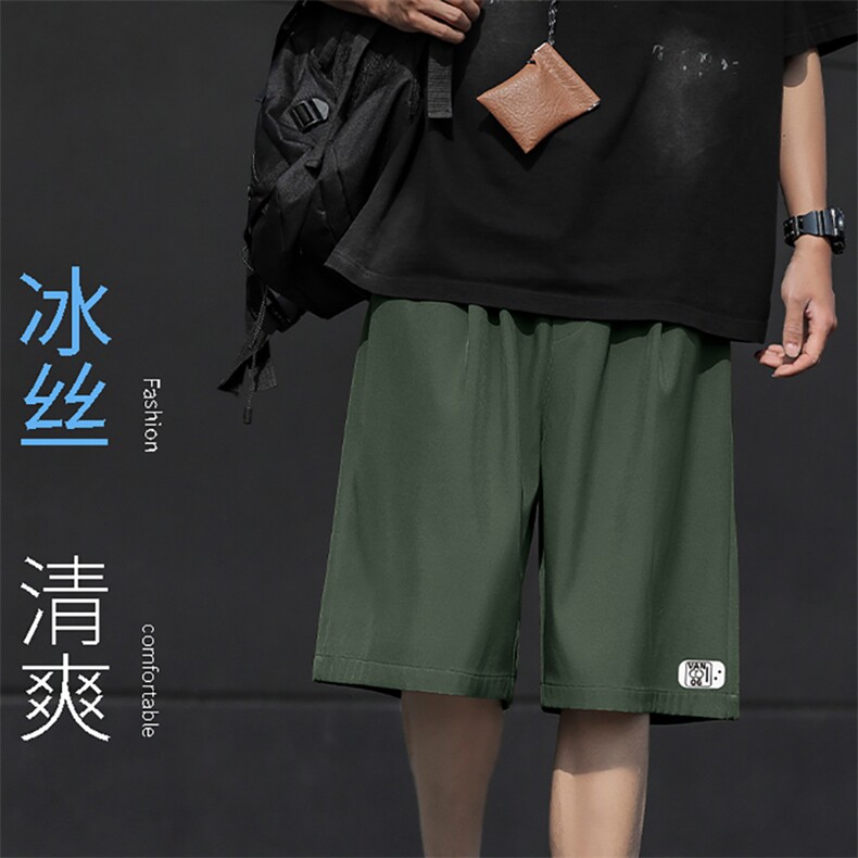夏季休闲美式潮牌篮球过膝男生五分裤子DK505-特批-17图片