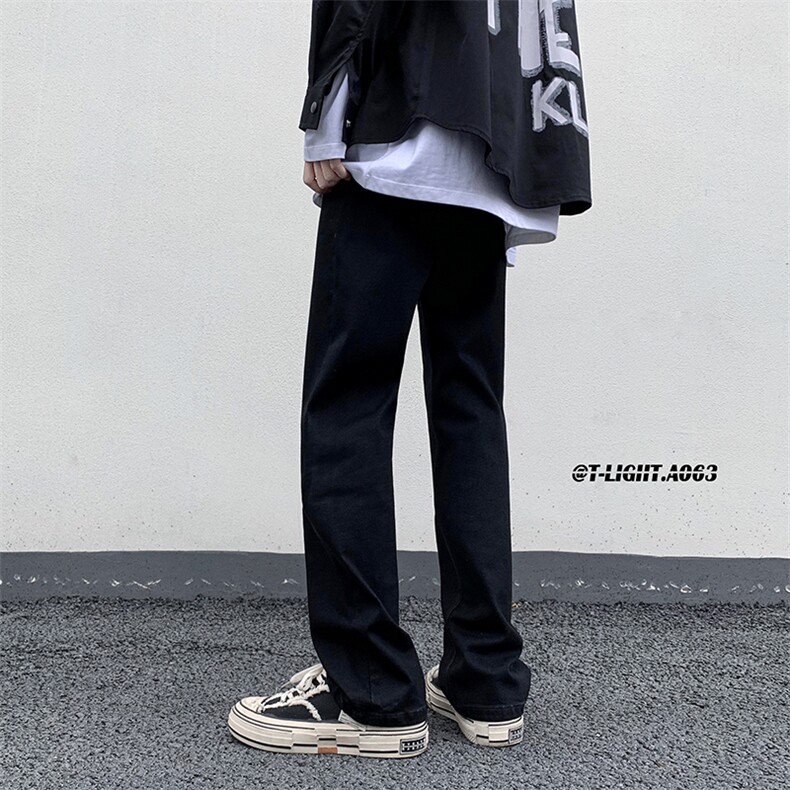 2023早春美式高街弹力修身重工艺水洗牛仔裤货号K695P60,男装牛仔裤,电商A063