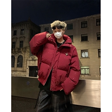 405A美式高街个性金属设计印花满天星棉服MY24912-特批85控158，男装棉衣，星座405A