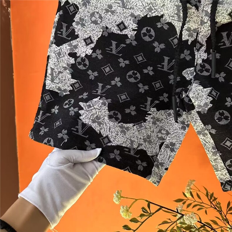 夏季新款男士小香风梭织牛仔短裤青年奥莱一折轻奢欧货暗花五分裤,男装牛仔裤,星座506A