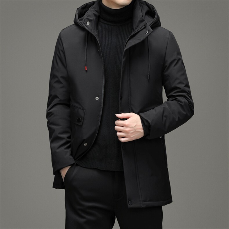 21冬季新款潮流连帽棉服时尚休闲纯色立领棉衣男装ZELD9712-P145，男装棉衣，电商B212（原钱塘6029）