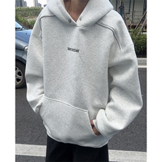 秋季新款连帽卫衣男肩上拉链刺绣外套情侣套头款W113-P60控88，女装短外套，星座209-2