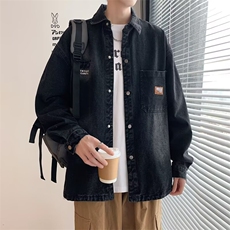 k101-P50牛仔外套春秋季新款，男装工装外套，电商B323A