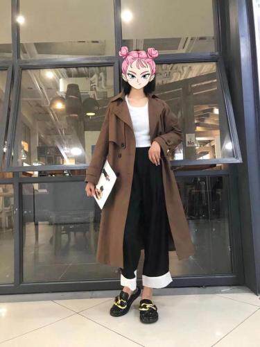 【现货】设计风衣，女装风衣，IECE