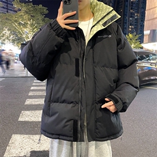抖音得物品质深度库存三防面料假两件格子棉衣外套棉服66636特P85，男装棉衣，电商A486