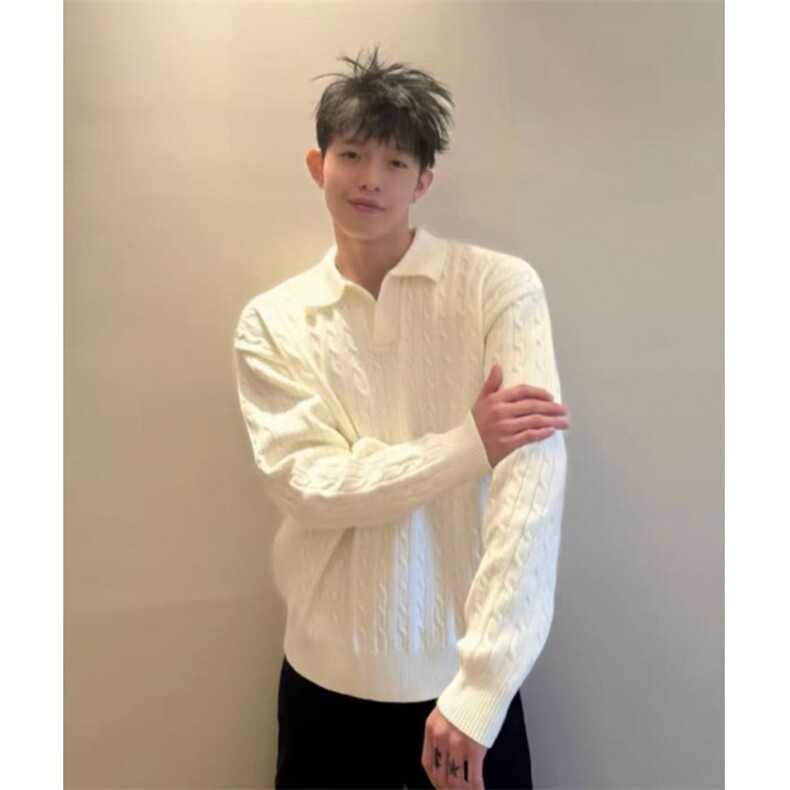 网图慎用B216D1201P75量大优惠2025秋冬男士麻花毛衣,男装针织衫/毛衣,电商B216（原B302）